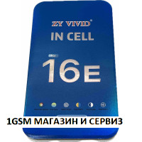 ZY Дисплей за iPhone 16e  / inCell, FHD - 1080p