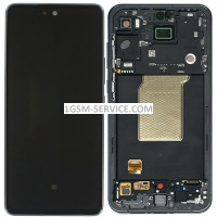 OLED Дисплей с черна рамка за Samsung Galaxy A55 5G / A556, SM-A556B 