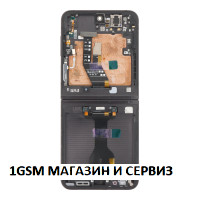 Вътрешен  дисплей за Samsung Galaxy Z Flip6 / F741 с черна рамка