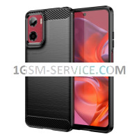 Carbon Fiber  силиконов гръб за Motorola Moto G05, Motorola E15 / XT2523