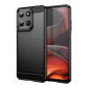 Carbon Fiber  силиконов гръб за Motorola Moto G15 / XT2521