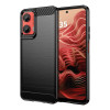 Carbon Fiber  силиконов гръб за Motorola Moto G35 5G / XT2433-3, XT2433-4 