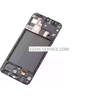 OLED  Дисплей с рамка за Samsung Galaxy A30, A50, A50s ( 2019 ) / A305, A505, A507, SM-A305F, SM-A505F, SM-A507 