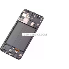 OLED  Дисплей с рамка за Samsung Galaxy A30, A50, A50s ( 2019 ) / A305, A505, A507, SM-A305F, SM-A505F, SM-A507