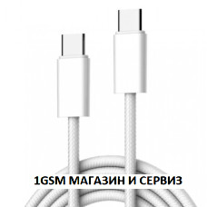 USB дата кабел LDNIO LC902C накрайник Type C - Type C Плетен ( 65W Fast Charging Data Cable )