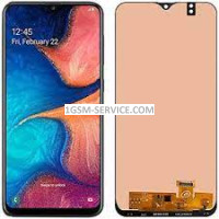 OLED Дисплей за Samsung Galaxy A20 ( 2019 ) / A205 , SM-A205F