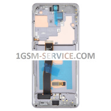 OLED Дисплей с черна рамка за Samsung Galaxy S20 Ultra 4G / 5G / G988, SM-G988B