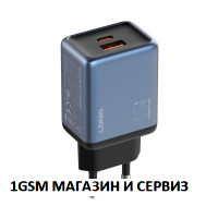 Зарядно устройство 220V с 1 PD и 1 USB изход, 45W + кабел Type C -Type C - LDNIO Q12 (GaN 45W USB-C/A Gallium nitride Super Fast Charger ) Зарядно устройство 220V с 1 PD и 1 USB изход, 45W + кабел Type C -Type C - LDNIO Q12 (GaN 45W USB-C/A Gallium nitride Super Fast Charger )