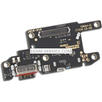 Блок захранване ( PCB ) за Xiaomi Redmi Note 13 Pro 5G, Poco X6 5G, Model: 2312DRA50G, 2312DRA50C, 2312CRAD3C, 23122PCD1G + микрофон и SIM, OEM
