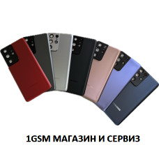 Заден капак със стъкла за камера за Samsung Galaxy S21 Ultra 5G / G998, G998B