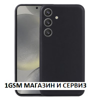 TPU BLACK силиконов гръб за Samsung Galaxy S24 FE / S711, SM-S711B