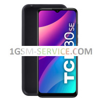 TPU BLACK  силиконов гръб за TCL 30 SE , 305 , 306  /  6102D, 6102H, 6165H  