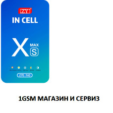 ZY Дисплей за iPhone XS Max / inCell, LTPS, FHD COF - 1080p, 1:1