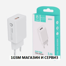 Зарядно устройство DC01 2.4А с USB изход, 12W