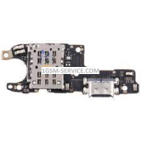Блок захранване ( PCB ) за Honor 70 5G / FNE-NX9 + микрофон, SIM