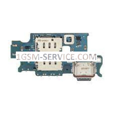 Блок захранване ( PCB ) за Samsung Galaxy S23 Plus 5G / S916, SM-S916B + микрофон OEM