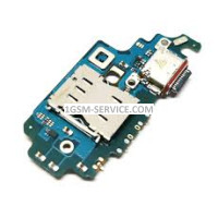 Блок захранване ( PCB ) за Samsung S21+ / S21 Plus 5G / G996 , SM-G996B + микрофон , ORG