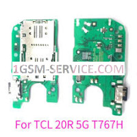 Блок захранване ( PCB ) за TCL 20R 5G / T767H + микрофон, sim слот