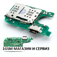 Блок захранване ( PCB ) за TCL 30XE / T767W + микрофон, sim