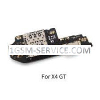 Блок захранване ( PCB ) за Xiaomi Poco X4 GT, Model: 22041216G + микрофон