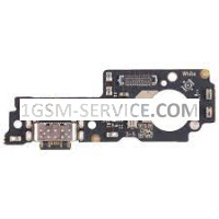 Блок захранване ( PCB ) за Xiaomi Redmi 10 5G, Model: 22041219G, 22041219NY + микрофон