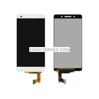 Дисплей + Tъч скрийн за Huawei Honor 7 / PLK-L01 / бял /