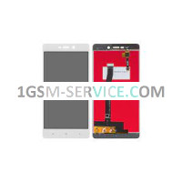 Дисплей + Tъч скрийн за Xiaomi Redmi 3, Redmi 3S, Redmi 3S Prime, Redmi 3X / бял /