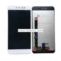 Дисплей + Tъч скрийн за Xiaomi Redmi Note 5A Prime , Redmi Y1 , Model : MDG6S , MDE6S , MDT6S / бял /