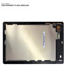 Дисплей + Tъч скрийн за таблет Huawei MediaPad T3 10, 9.6" Wifi, LTE, 3G / AGS-L09, AGS-W09, AGS-L03 / черен /