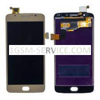 Дисплей + Тъч скрийн за Motorola Moto E4 / XT1760, XT1761, XT1762, XT1763, XT1764, XT1769 / златист /