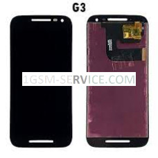 Дисплей + Тъч скрийн за Motorola Moto G3 , Moto G 3rd gen / XT1540 , XT1541 , XT1548 , XT1550 / черен /