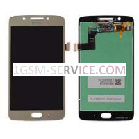 Дисплей + Тъч скрийн за Motorola Moto G5 / XT1675 , XT1676 / златист /