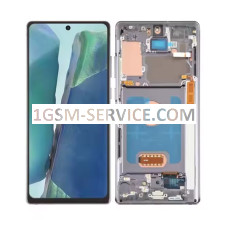 Дисплей за Samsung Galaxy Note 20 / N980 , N981,  Incell с черна рамка