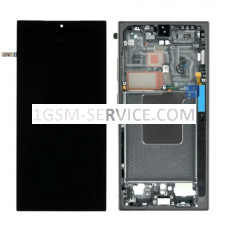 Дисплей за Samsung Galaxy S24 Ultra / S928, SM-S928B, с черна рамка INCELL