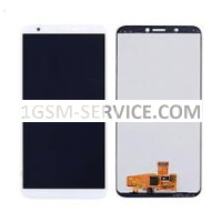 Дисплей с тъч скрийн за Huawei Y7 2018 , Y7 Prime 2018 , Honor 7C , Nova 2 Lite / LDN-L21 , LDN-L29 / бял /
