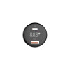 Зарядно устройство за кола 12V с 1 PD и 1 USB изход 30W + кабел Lightening / iPhone - LDNIO C101 ( QC4+ , Fast Car Charger )