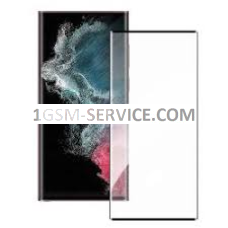 Извит стъклен протектор 5D Full Glue за Samsung S23 Ultra / S918, SM-S918B