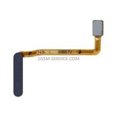Лентов кабел за Samsung Galaxy A25 5G / A256, SM-A256B / бутон за включване и fingerprint ( синьо-черно )